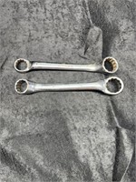 SNAP ON OFFSET DOUBLE BOX WRENCHES 5/8&3/4" XS2024