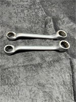 SNAP ON OFFSET DOUBLE BOX METRIC WRENCHES