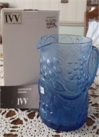 Selezione IVV made in Italy glass pitcher 8" 
1