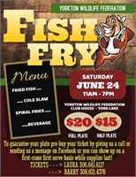 June 24, 2023 ~ 3rd Annual Fish Fry