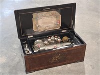 1880's Paillard 8 Aires Music Box Plays Well