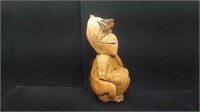 Hand Carved Coconut Monkey