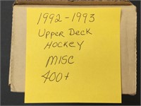 1992-"93 UPPER DECK HOCKEY 400 CARDS