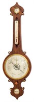 Regency Mahogany Wheel Barometer, ca. 1810