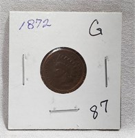 1872 Cent G-Cleaned