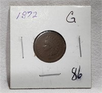 1872 Cent G