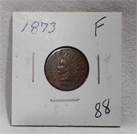 1873 Cent F