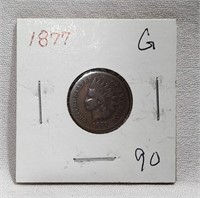 1877 Cent G