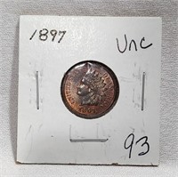 1897 Cent Unc.