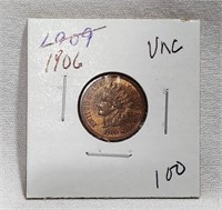 1906 Cent Unc.