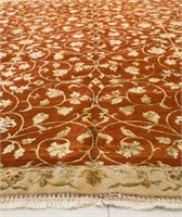 10.2' x 8.2' Vibrant Silk & Wool Tabriz Design