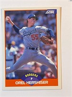OREL HERSHISER 1989 SCORE