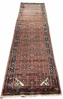MALAYER HAND KNOTTED WOOL RUG