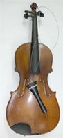 Violin labeled Copy of Stradiuarius, Tiger Maple