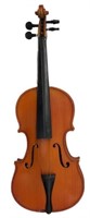 Violin Lark, Shanghai, China, with bow in case,