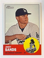 JERRY SANDS ARCHIVE CARD