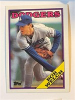 BOB WELCH VINTAGE TOPPS CARD