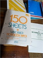 Notebook Paper, Crossword Puzzles, & Other
