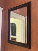 Plastic Framed Mirror, Matches LOT # 21