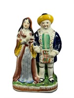 Staffordshire English Country Wedding Couple Fig.