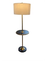 Floor Lamp w/ Attached Table - SEE MATCHING Lot 76