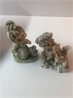 Boy & Girl porcelie figurines 72