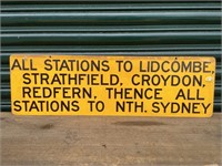 All Stations To Lidcombe, Strathfield to Nth Sydny
