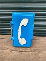 Telephone Box Blue Modern