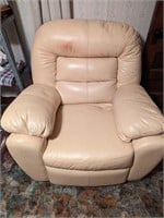 Leather Oversized Arm Chair