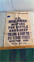 Collins and cady co - mineral bag