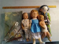 Dolls and Asian placemats