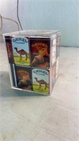 Camel wooden matchbox cube