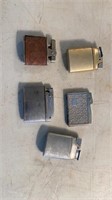 (5) vintage lighters