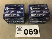 FEDERAL .410  3 inch SHOTGUN SHELLS (Different