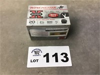 WINCHESTER SUPER X 20 GAUGE 2 3/4 inches RIFLED