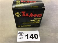 TUL AMMO 7.62 x 39 FMJ CARTRIDGES