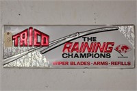 "Trico" Single-Sided Embossed Tin Sign