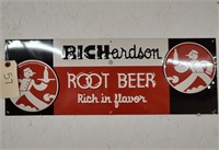 "Richardson" Single-Sided Embossed Tin Sign