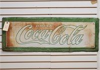 "Coca-Cola" Single-Sided Tin Sign