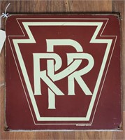 "PRR" Single-Sided Tin Sign