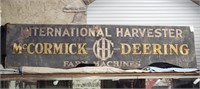 "McCormick Deering" Single-Sided Tin Sign