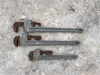 3- Aluminum Pipe Wrenches