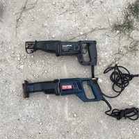 2-Electric Reciprocating Saws