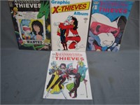 4 Issues Xtraterrestrial Time Traveling Thief's