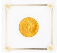 Coin 1858-O Coronet No Motto $10 Gold BU