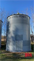 Westeel Rosco 1407, 2400 bu. round steel grain bin