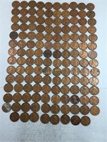 138 Wheat cents, all 1940’s