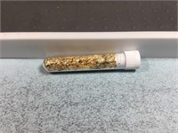 Small vial of gold flake