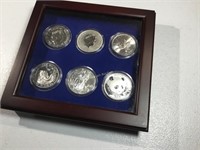 6 best silver coins of 2018 in display