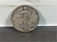 1937 Liberty walking half dollar